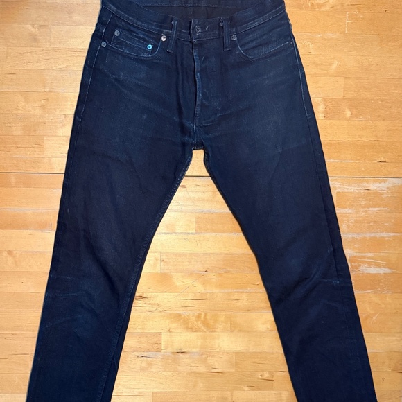 3Sixteen ST⁠-⁠120x Slim Tapered ⁠-⁠ Shadow Selvedge Jean - Picture 1 of 9